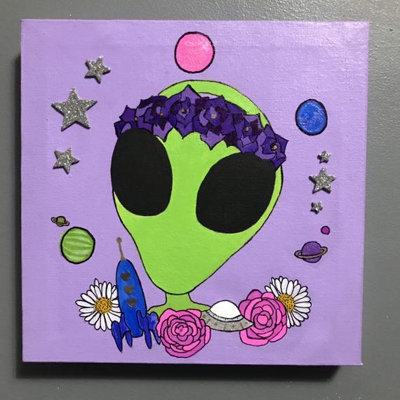 Featured image of post Alien Painting Cute