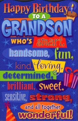 Featured image of post Animated Happy Birthday Grandson Images