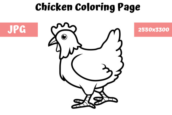 Featured image of post Chicken Coloring Book Page