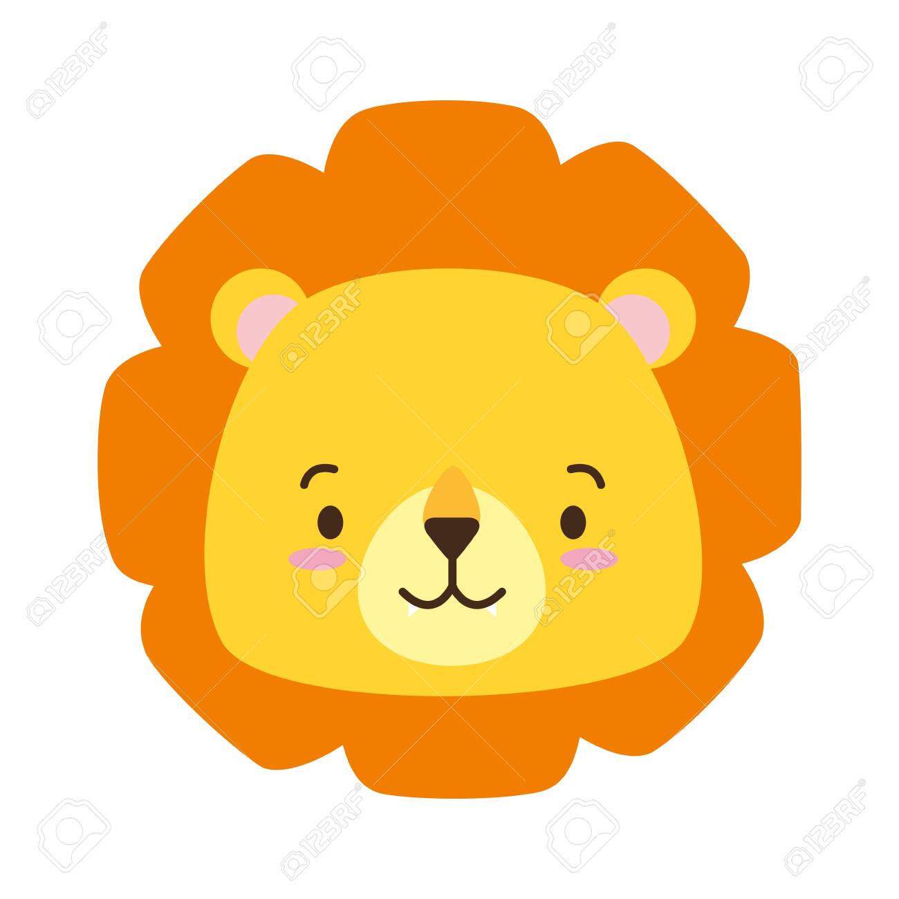 Featured image of post Cute Lion Cartoon Face