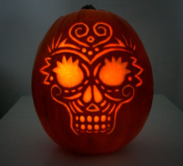 Featured image of post Dia De Los Muertos Pumpkin Carving