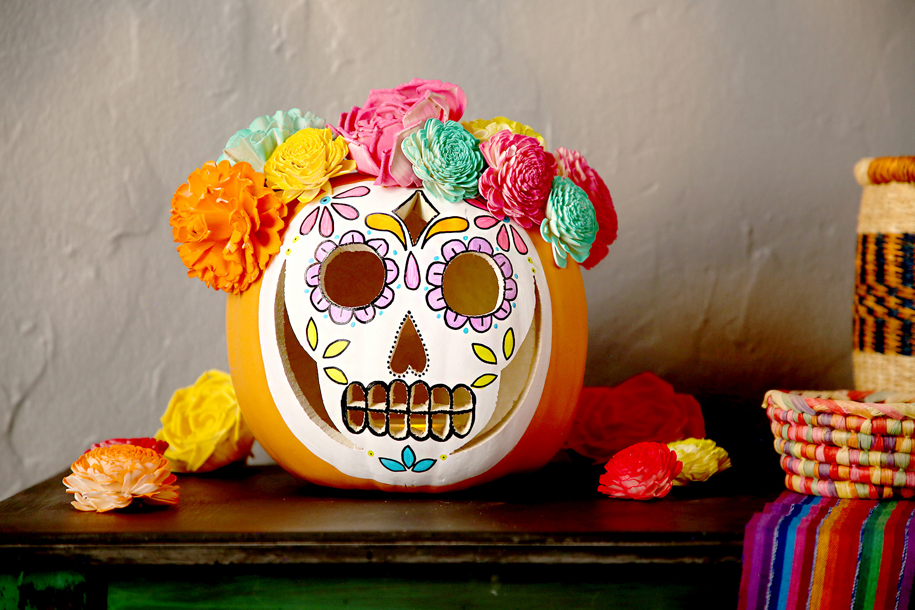 Featured image of post Dia De Los Muertos Pumpkin