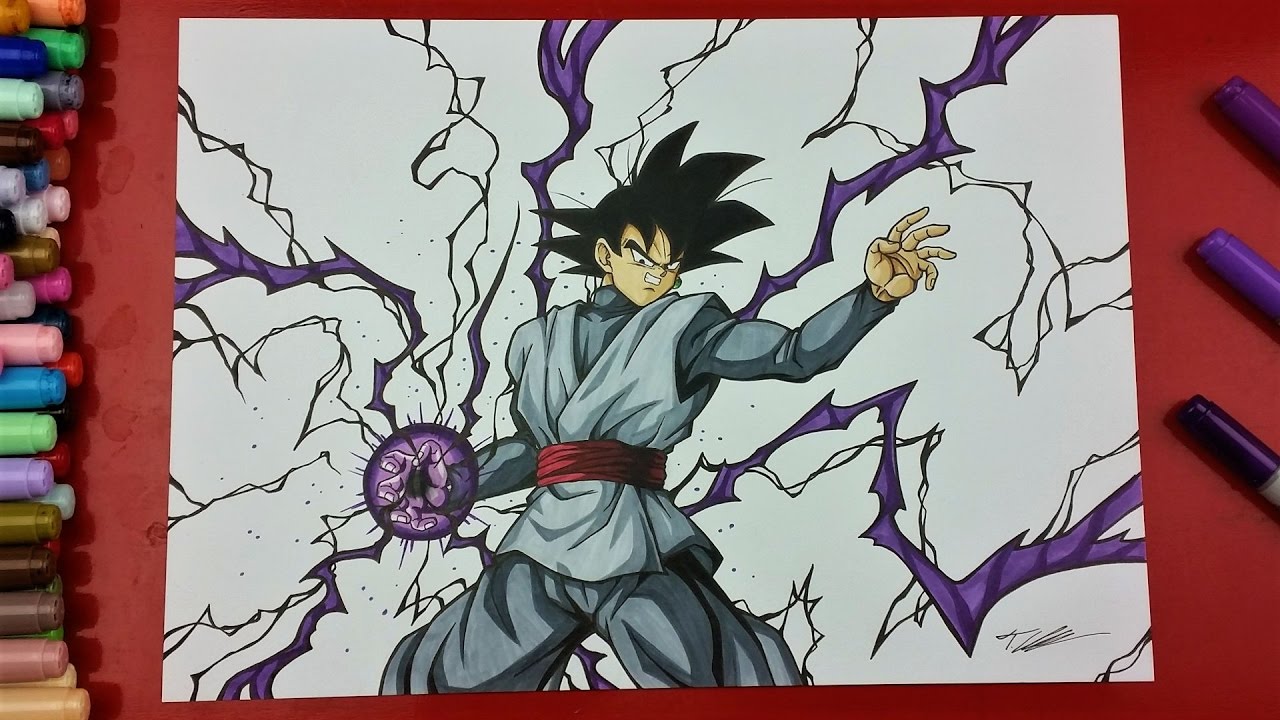 Featured image of post Drawing Goku Black Art