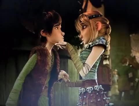 Featured image of post Hiccup And Astrid Kiss Gif