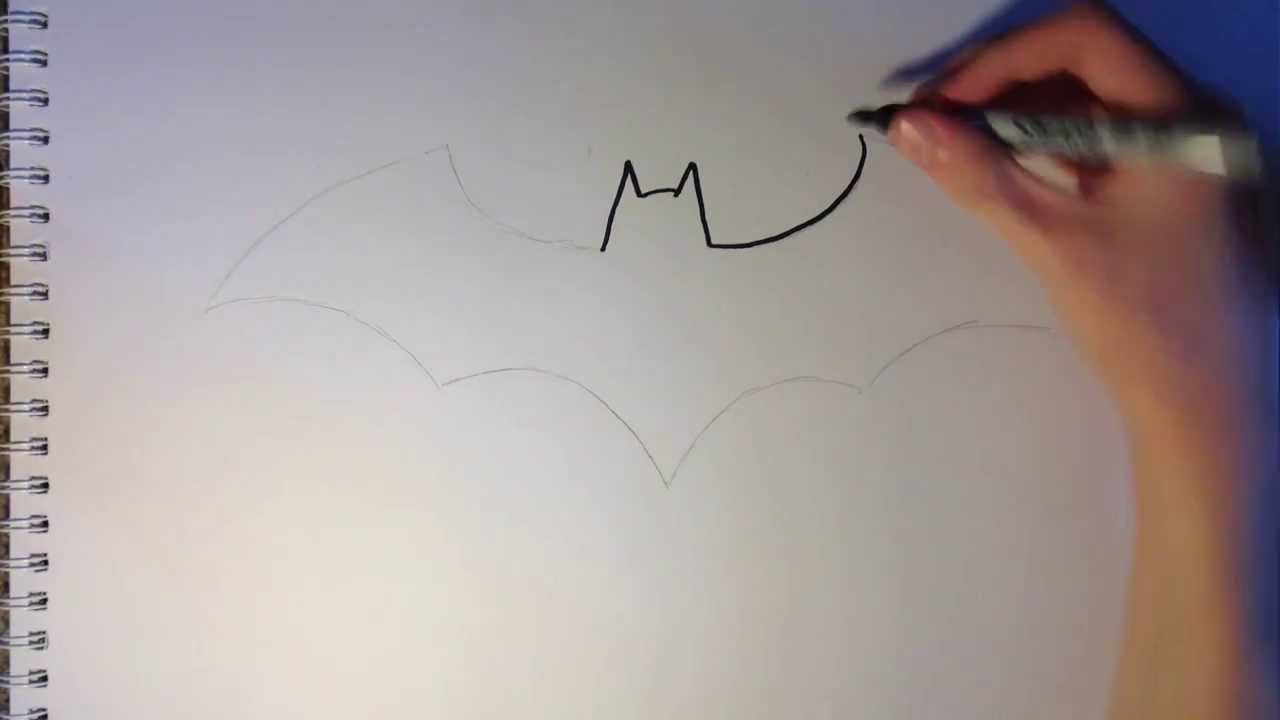Featured image of post How To Draw Batman Logo Youtube