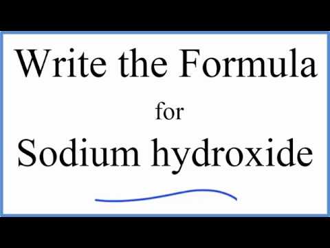 Featured image of post How To Make Sodium Hydroxide Formula