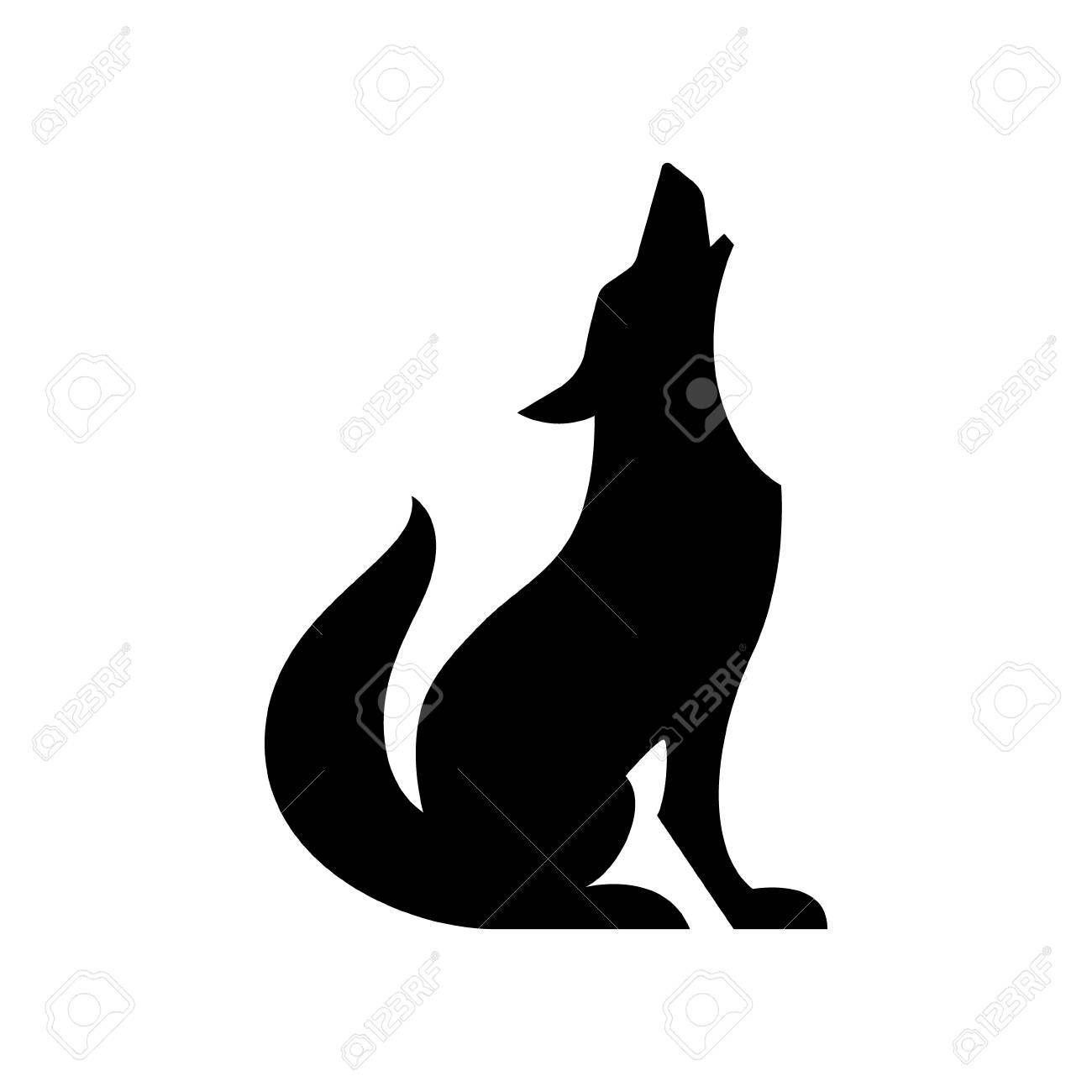 Featured image of post Howling Coyote Vector