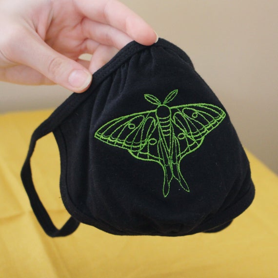 Featured image of post Luna Moth Face Mask