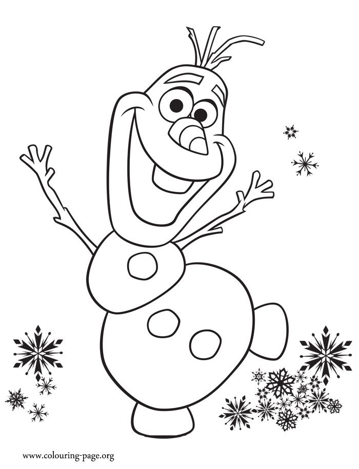 Featured image of post Olaf Pictures To Color