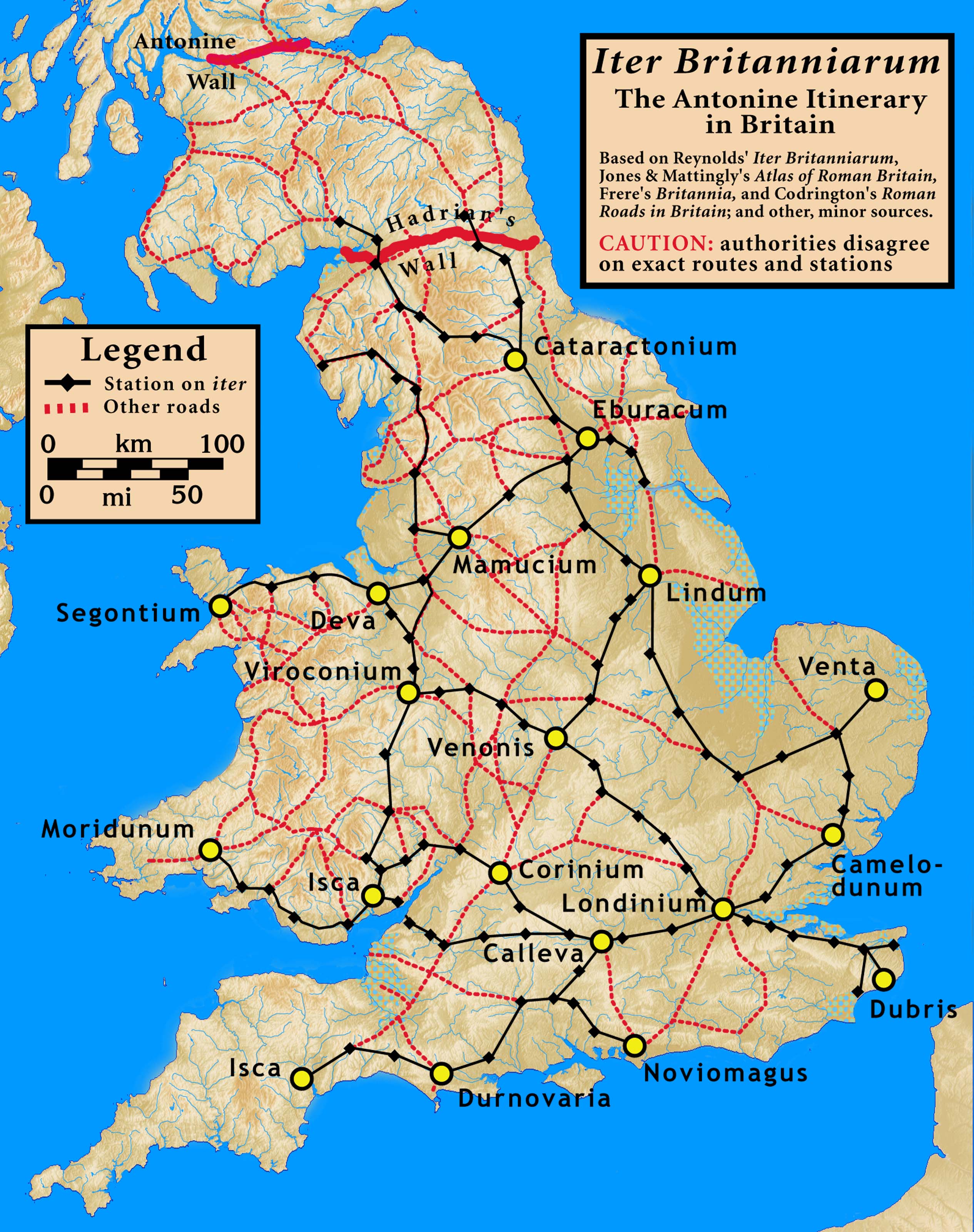 Featured image of post Roman Ruins In England Map