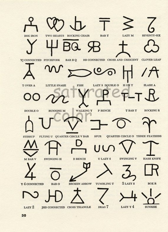 Featured image of post Western Cattle Brand Symbols